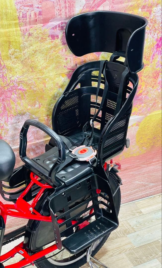 ZK3683 電動自転車 ブリヂストン アンジェリーノ 子供乗せ 20インチ