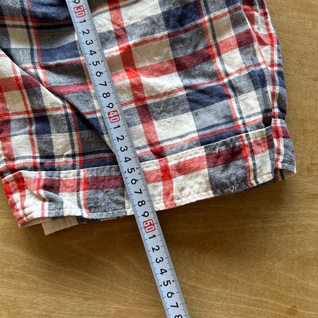 ビームスゴルフ★リネン100%★ハーフパンツ★ショートパンツ★麻★美品★44★夏