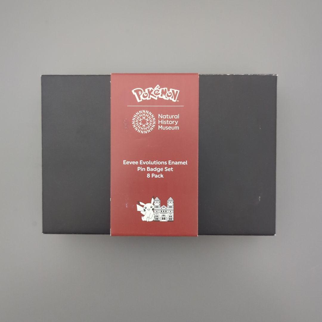 ポケモン ロンドン自然史博物館 コラボ ピンバッジセット イーブイ進化8種