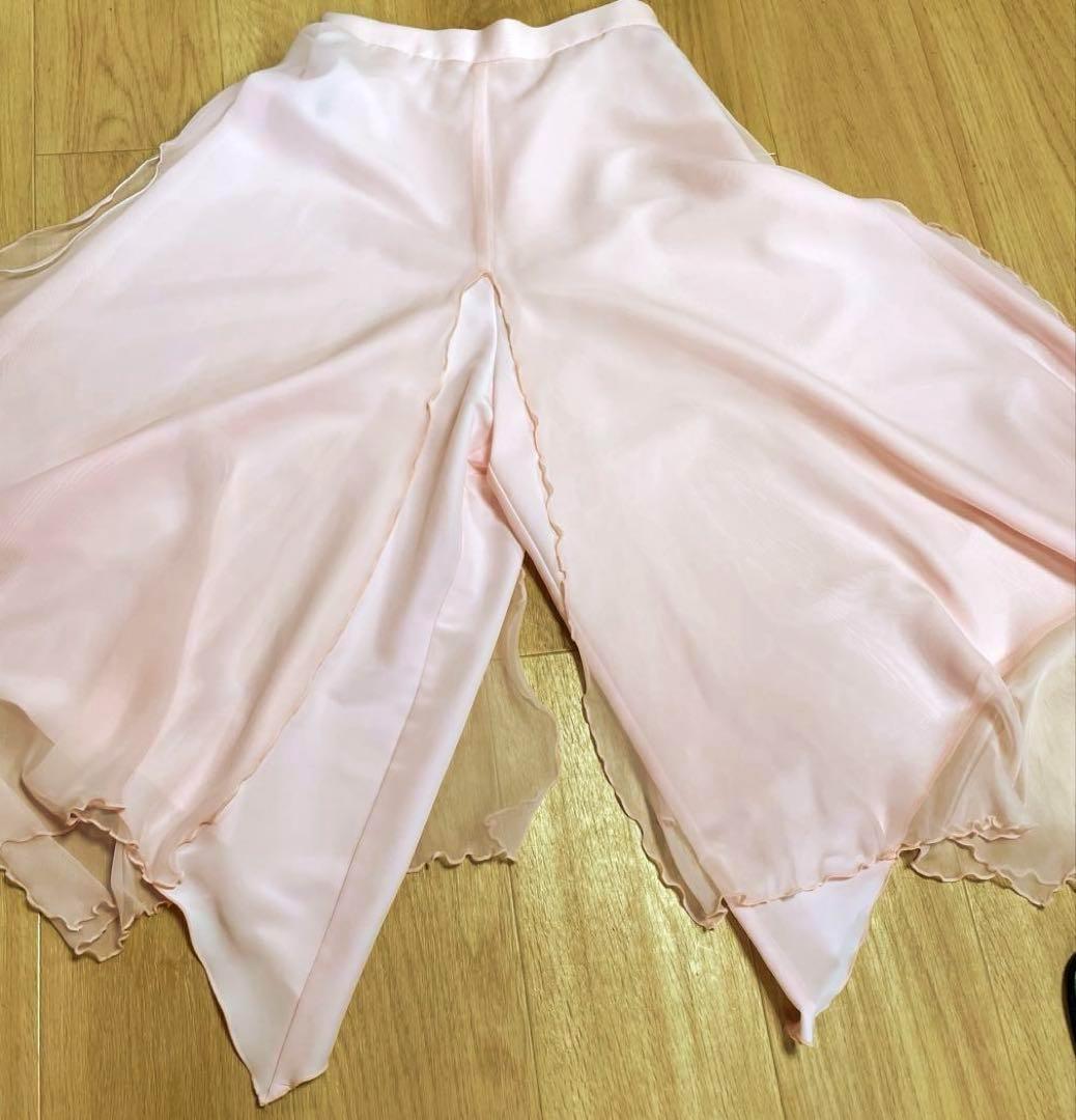 No.4247【DANCE チャコット】スカート風パンツ☆社交ダンス
